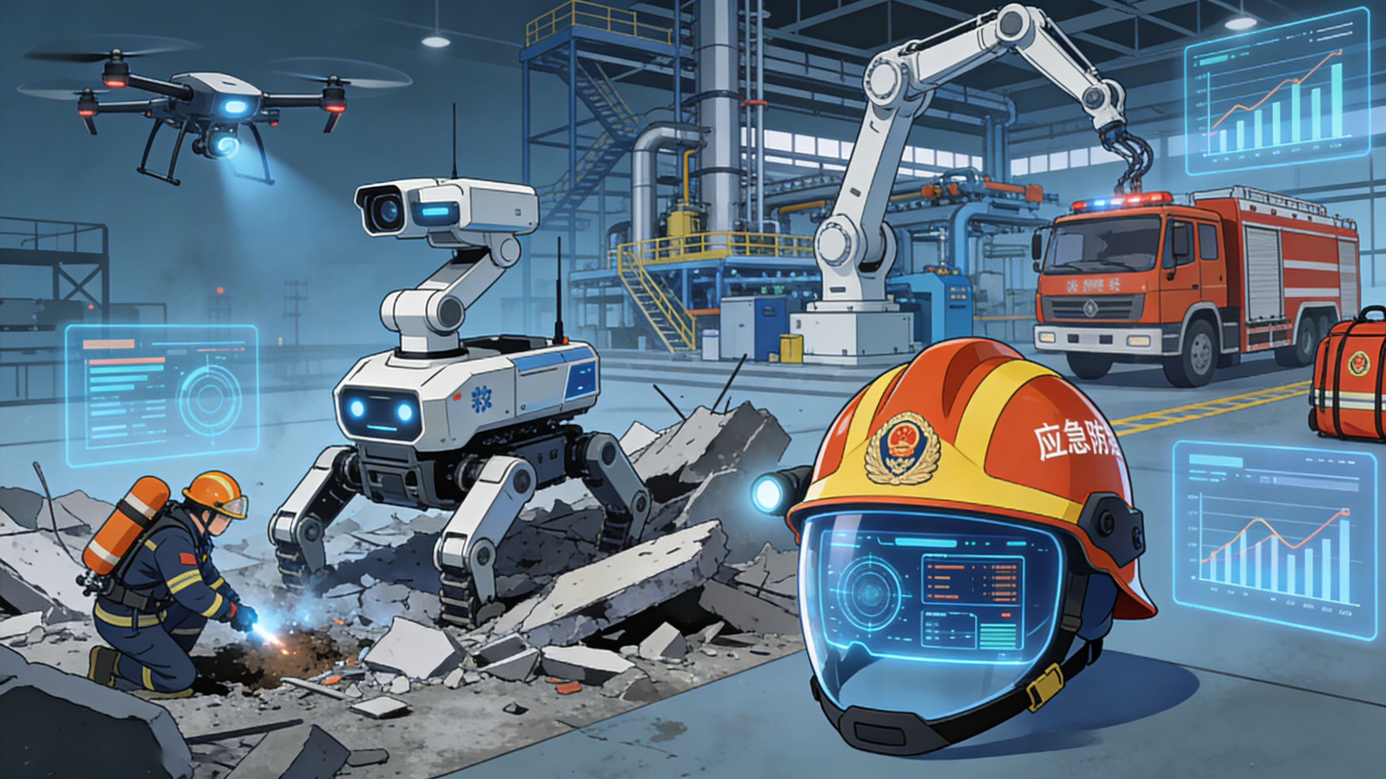 全文│《應(yīng)急管理部 工業(yè)和信息化部關(guān)于加快應(yīng)急管理裝備創(chuàng)新發(fā)展的指導(dǎo)意見(jiàn)》