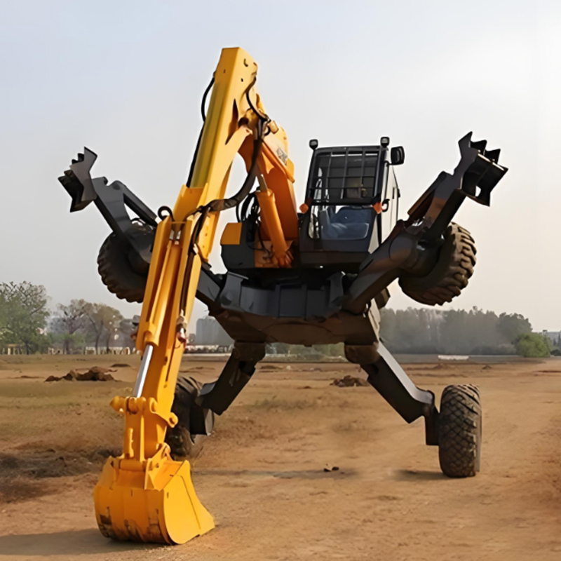 步履式搶險救災(zāi)挖掘機(機器人)
