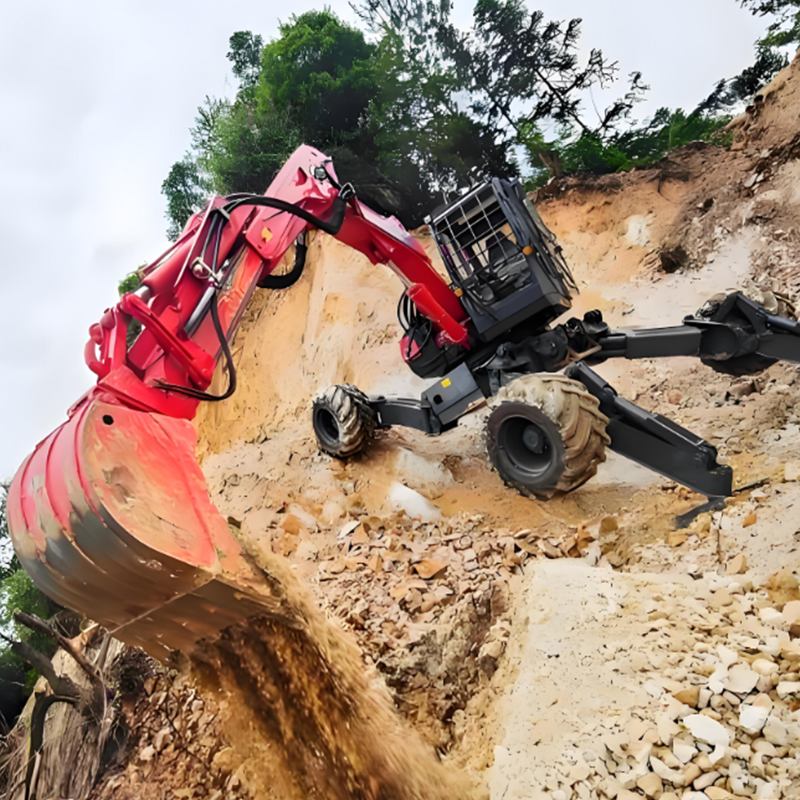 步履式搶險救災(zāi)挖掘機(機器人)